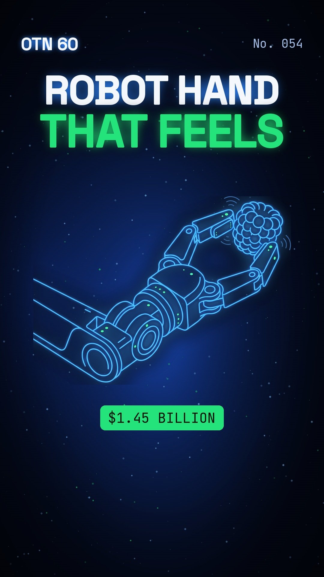 OTN 60 No. 054: This Robot Hand Knows How Hard to Squeeze