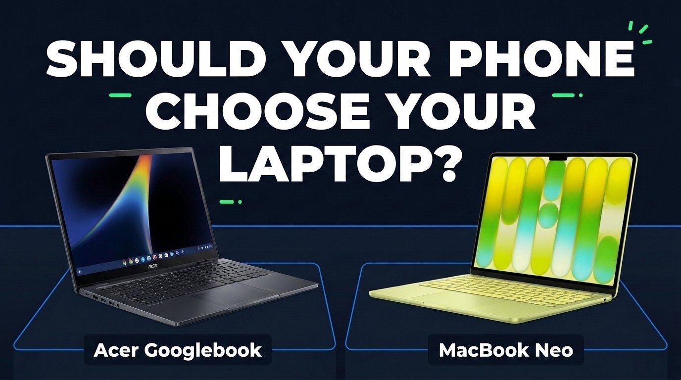 Googlebook vs MacBook Neo: Android or iPhone?